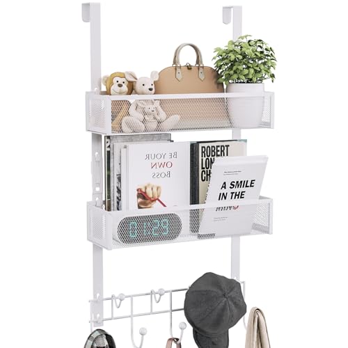 Consumest Over The Door Organizer Hooks, Door Hanger with 9
