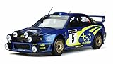 OttO mobile 1/18 スバル インプレッサ WRC (ブルー) 完成品ミニカー OTM391