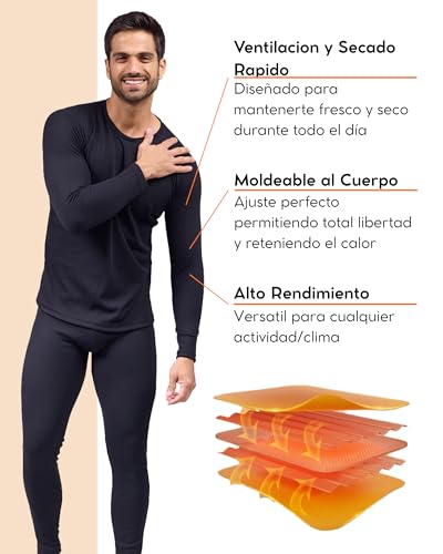 La Mejor Selección de Pantalones térmicos para Hombre los mejores 5. 9 Imagen adicional