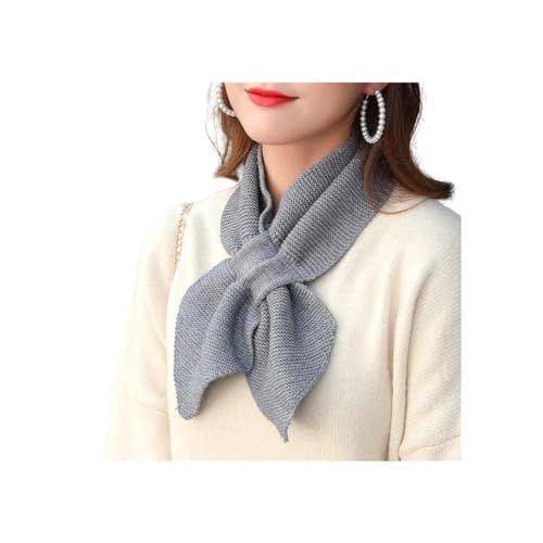 Super Soft Scarf For Women, Red Scarf For Women Winter, Thickened Warm Knit Scarf, Cross Neck Scarf