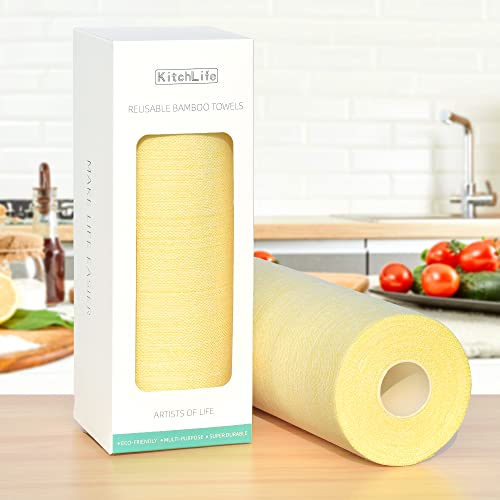 KitchLife Reusable Bamboo Towels: An Eco-Friendly Alternative to Paper Towels