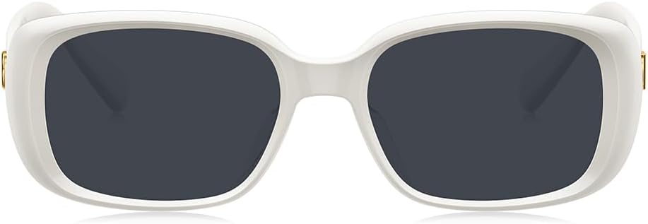 BOLON Men Women 90s Retro Y2k Vintage Trendy Rectangle Polarized Sunglasses 54mm, Exclusive Eyewear Brand of EssilorLuxottica