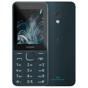 Nokia 225 4G (2024) | Dual SIM | GSM | Unlocked | International Version | Dark Blue