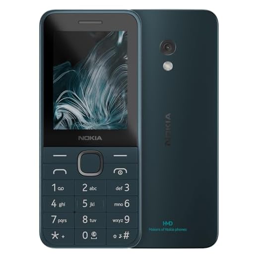 Nokia 225 4G (2024) | Dual SIM | GSM | Unlocked | International Version | Dark Blue