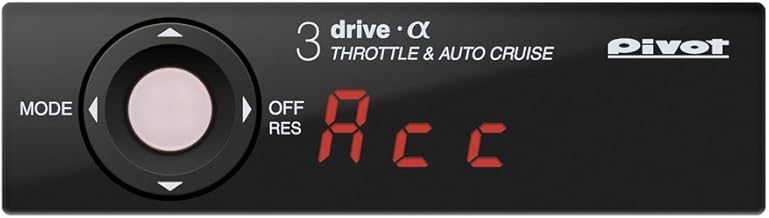 PIVOT 3DA-T Throttle Controller [3-drive/α] Compatible with Genuine Toyota Cruise Switch