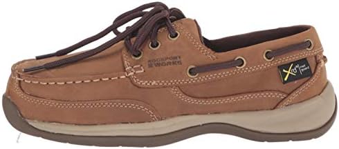 Rockport womens Sailing Club Work Oxford Industrial Construction Shoe, Brown, 8 US | Image 7