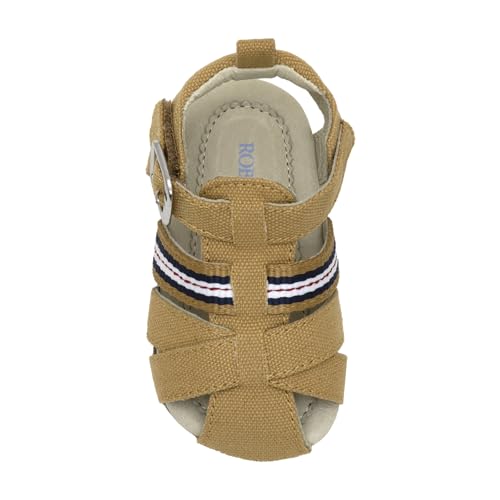 Robeez Baby Boys and Unisex First Kicks Slip Resistant Sandals for Infant and Toddler3