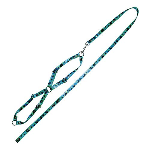 Furacão Pet Conjunto. Guia Seda com Peitoral Ajust. N.1 para Cães (cores sortidas)