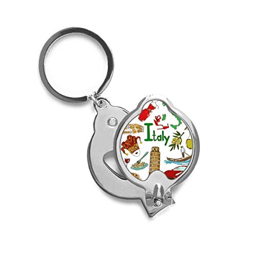 Coupe-ongles Italie motif animaux et drapeau national par DIYthinker