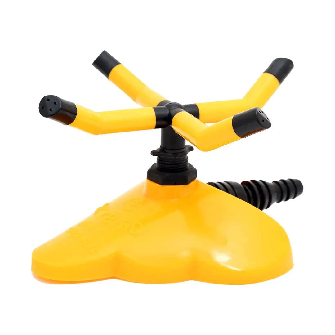 See full amazon price history chart for B.K.Jagan & CO. | Yellow Coloured Plastic Garden Water Sprinkler 4 Arm with 360 Degree Rotation B.K.Jagan & CO. | Yellow Coloured Plastic Garden Water Sprinkler 4 Arm with 360 Degree Rotation (B09RB7TBGG) Amazon Price History, Amazon Price Tracker