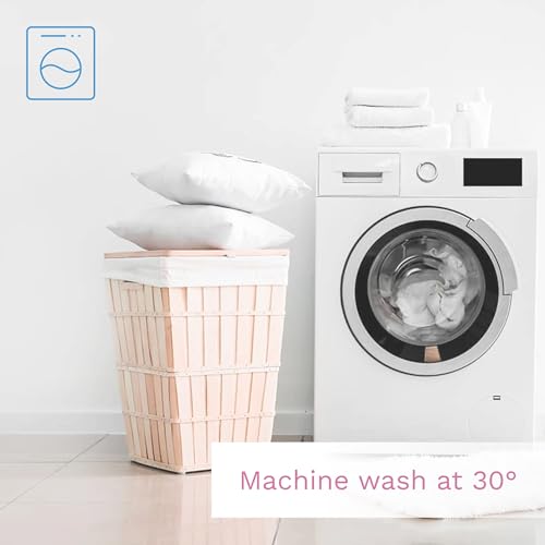 Baby Comfort Toddler Quilted 7 Tog Duvet and Flat Pillow Filling Set 120x90 cm for Cot Bed (12M+) - Image 4