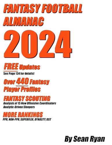 2024 Fantasy Football Almanac B0D5WD4ML3 Book Cover