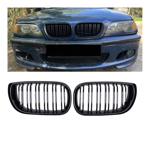 Grille de pare-chocs E46 à double ligne pour optimiser le style et l'aération avant