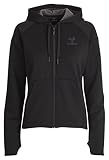 hummel Damen Zip Jacke Classic Bee Wo Neo, Black, L