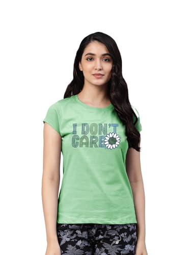 Image of Lyra Women's Cotton Regular Fit T-Shirt