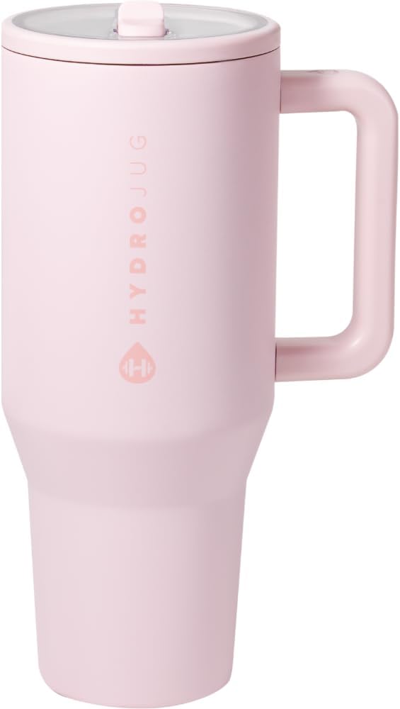 HydroJug Pink Sand 40oz Traveler + Boot