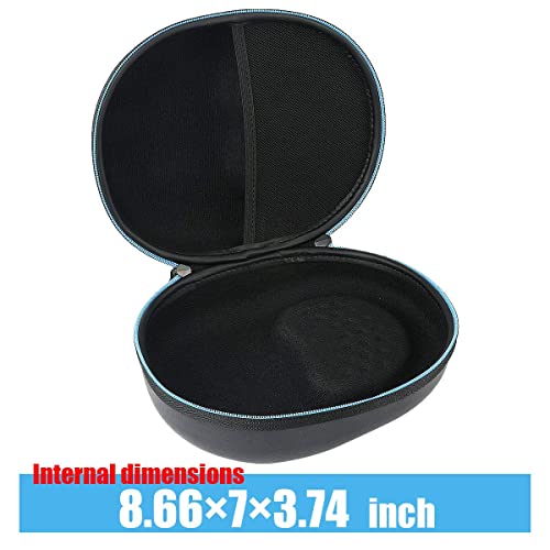Baval Estojo rígido para fones de ouvido de viagem compatível com Sony, Behringer, Audio-Technica, JBL, Xo Vision, Bose, Sennheiser, Beats, Maxell, Panasonic Fone de ouvido tamanho completo (preto) 4 Baval Estojo rígido para fones de ouvido de viagem compatível com Sony, Behringer, Audio-Technica, JBL, Xo Vision, Bose, Sennheiser, Beats, Maxell, Panasonic Fone de ouvido tamanho completo (preto) - Imagem 4