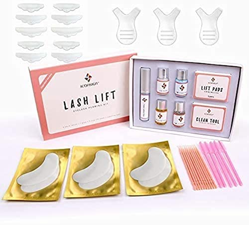 ICONSIGN Eyelash Lifting Perm Set Kit With Additional Tools ADDED!, Lash Lift Perm