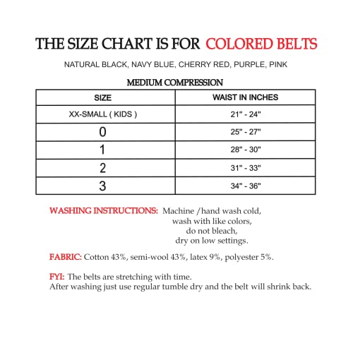 Sg Training Fit #1 Sport Pro Wool Cotton Warming Belt Relieves Back Pain Supports Lumbar And Muscles Optimal Compression For Men And Women. (1, Black) #TOP1