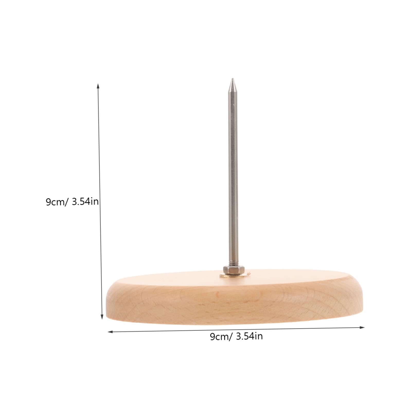 KALLORY Memo Holder Spike for Restaurant Receipt Storage Bill and Receipt Organizer for Kitchen Bar Office Fine Craftsmanship Convenient Access Efficient