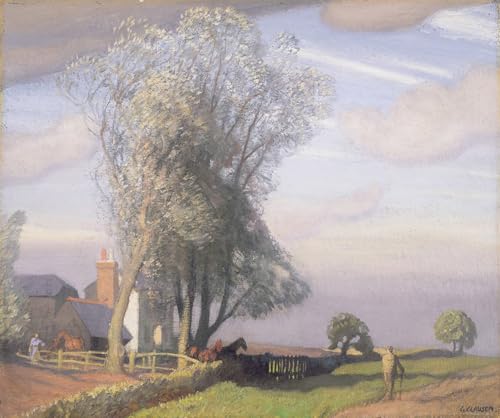 Tableau moderne George Clausen art classique Farm pour une chambre chaleureuse 60x90cm