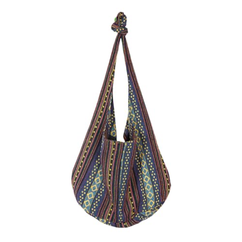 Women Cotton Linen Handbags Cozy Crossbody Shopping Handbags Messenger Bags Casual Tote Handmade Bag