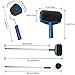 SHIKAN Kit de cepillo de pintura multifuncional con hoja de visualización de...