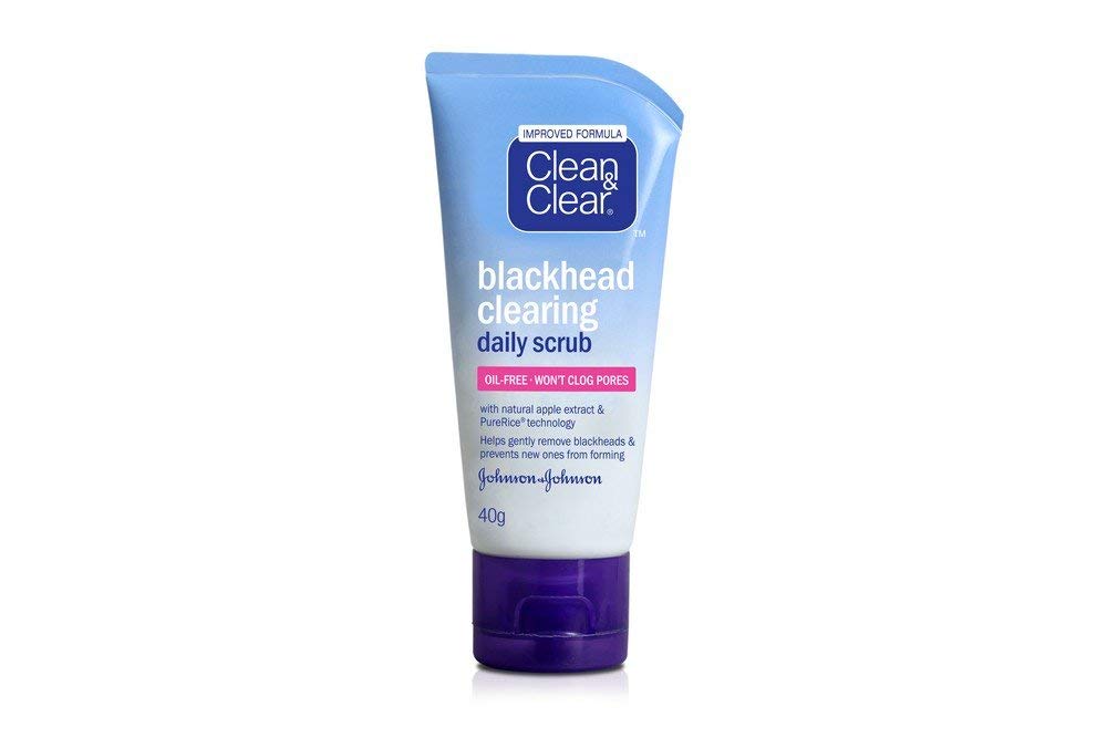 Buy Clean & Clear Blackhead Clearing Daily Scrub, 40g Online at Low Prices in India Amazon.in