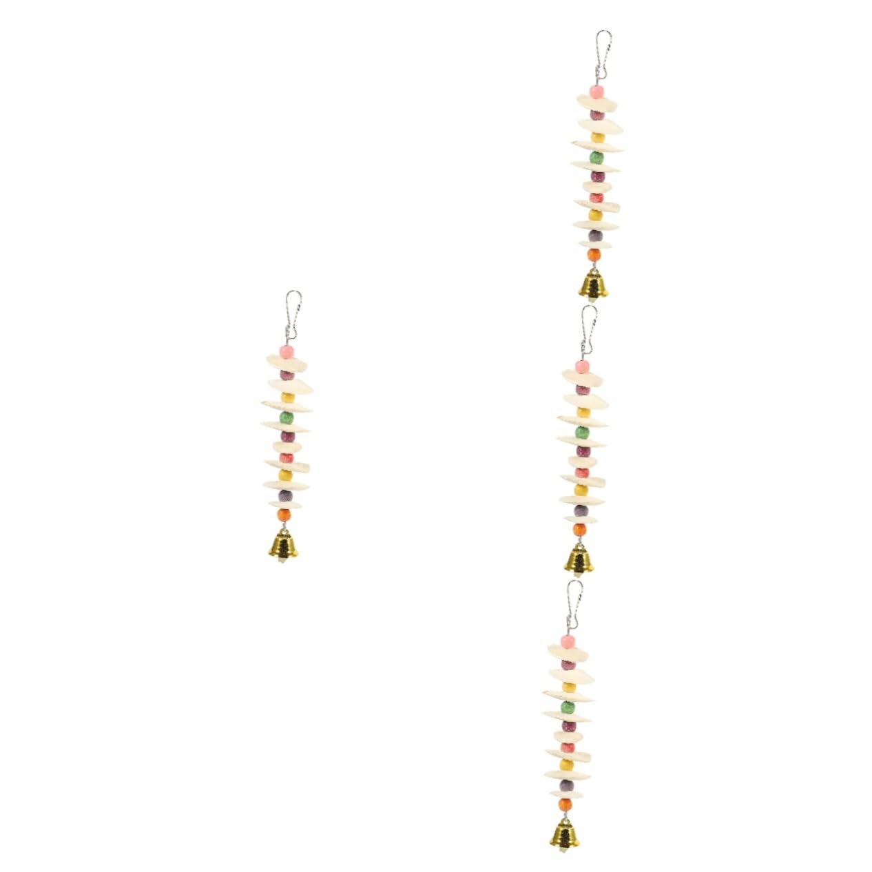 POPETPOP 4pièces Jouet à Mâcher pour Perroquets De Seiche Accessoire Ludique pour Oiseaux pour Divertir Et Relaxer Vos Oiseaux De Compagnie