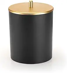 Lixeira em PSAI Arthi | Design Elegante e Moderno | Sofisticação com Acabamento Fosco | Prático e Funcional | Aço Inox e Plástico | Ideal para Banheiros e Ambientes Sofisticados