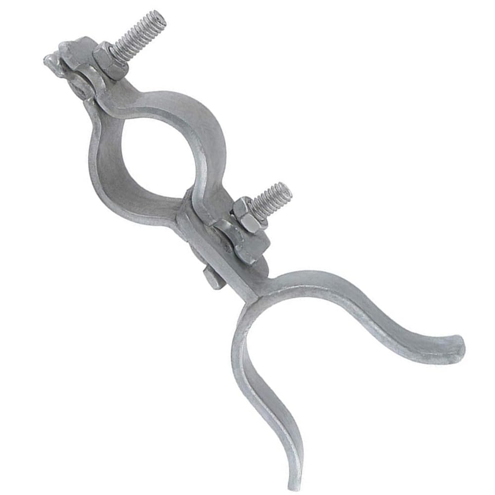 1-3/8" x 1-3/8"Chain Link Gate Latch, Gate Fork Latch Fence Latches with Padlock Hole, Galvanized Fence Fork Latch, Farm Fence Gate Latches for Fence Gate, Kennels and Runs