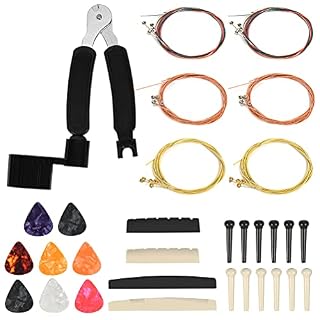55 jeux de cordes de rechange en acier pour guitare acoustique - Les Beatles, Paul McCartney, John Lennon, RIngo Starr, George Harrison