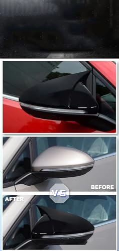 Couvercle rétroviseur Golf 6 MK6 GTI finition laquée style C gloss ajustement précis