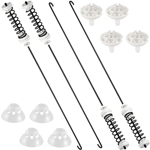 W10780048 Washer Suspension Rod Kit Updated by AMI PARTS - Compatible with Ken-more Whirl-pool Roper Washing Machine WTW4800XQ4 WTW4800XQ1 ATW4675YQ1, Includes...