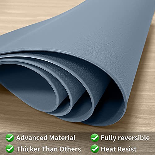 Herda Placemats Set Of 6 For Dining Table Mats Faux Leather Placemats Wipeable Washable Placemats For Round Table Mats For Kitchen Dining Patio Heat Resist Easy To Clean #TOP2