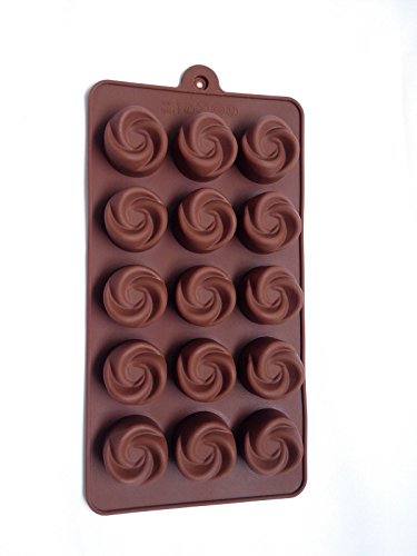 Rose Silicone Mold for Chocolate and Cake Baking Mat DIY Sheet