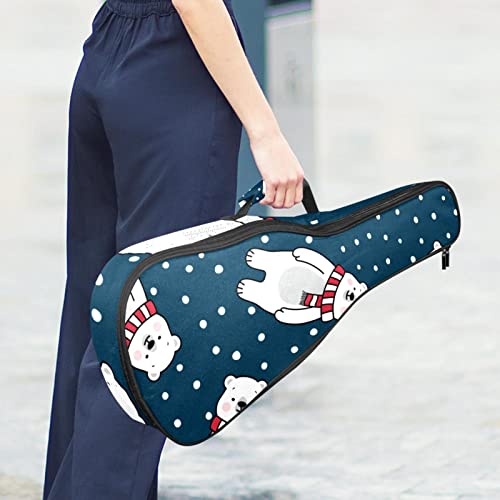 Housse pour ukulélé – Motif ours polaire à pois – Rembourrage en éponge de 10 mm d’épaisseur – 53,3 cm – Avec sangles… - Les Beatles, Paul McCartney, John Lennon, RIngo Starr, George Harrison Housse pour ukulélé - Motif ours polaire à pois - Rembourrage en éponge de 10 mm d'épaisseur - 53,3 cm - Avec sangles… – Image 7
