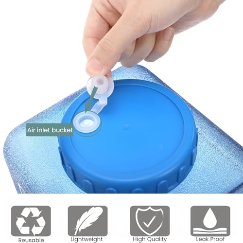 ZOOFOX Contenedor de Agua de 3.17 Galones con Grifo, Envase de Agua Portátil, Tanque de Agua para Emergencias sin Fugas para Senderismo, Camping y Picnic al Aire Libre miniatura 4