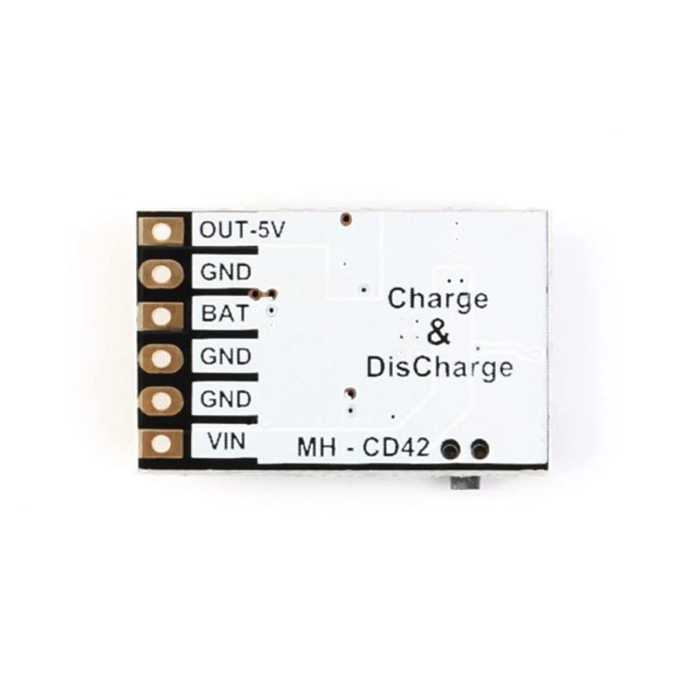 5 Stück MH-CD42 CD42 DC 5 V 2,1 A Mobile Power DIY Board 4,2 V Ladeleadung Boost Batterieschutz Modul