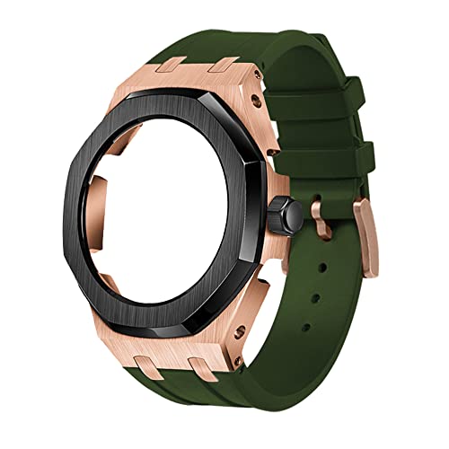 �V��4����GA2100 GA2110 ���o�[�X�g���b�v�A�X�e�����X�X�`�[�����^���P�[�X�A���[�Y�S�[���h�u���b�N�X�g���b�v�A�����c�[��(Grey)
