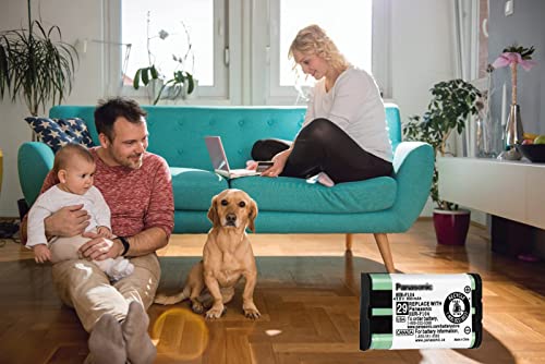 2Pack Cordless Phone Hhr-P104 3.6V 830Mah Battery Ni-Mh Aaa Rechargeable Battery For Panasonic Replacement Battery #TOP6