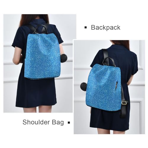 Sac à dos Blue Flash antivol avec compartiment multipoches pratique