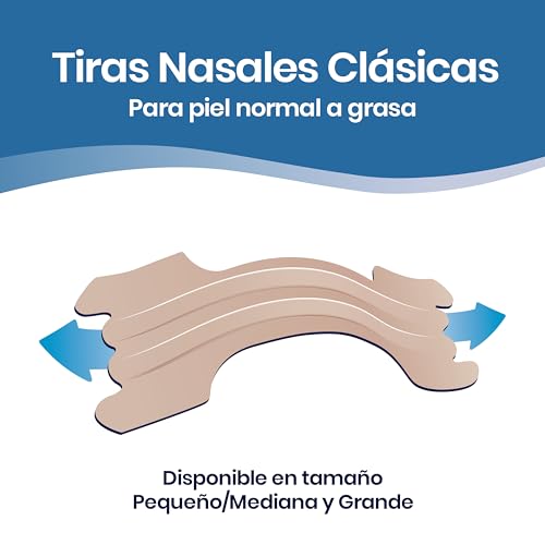 Miniatura 5 de Breathe Right Clásicas - 30 Tiras Nasales Alivio De La Congestión Nasal Ayuda A Reducir Los Ronquidos Tiras Nasales Para Respirar Mejor Sin Medicamentos Grande