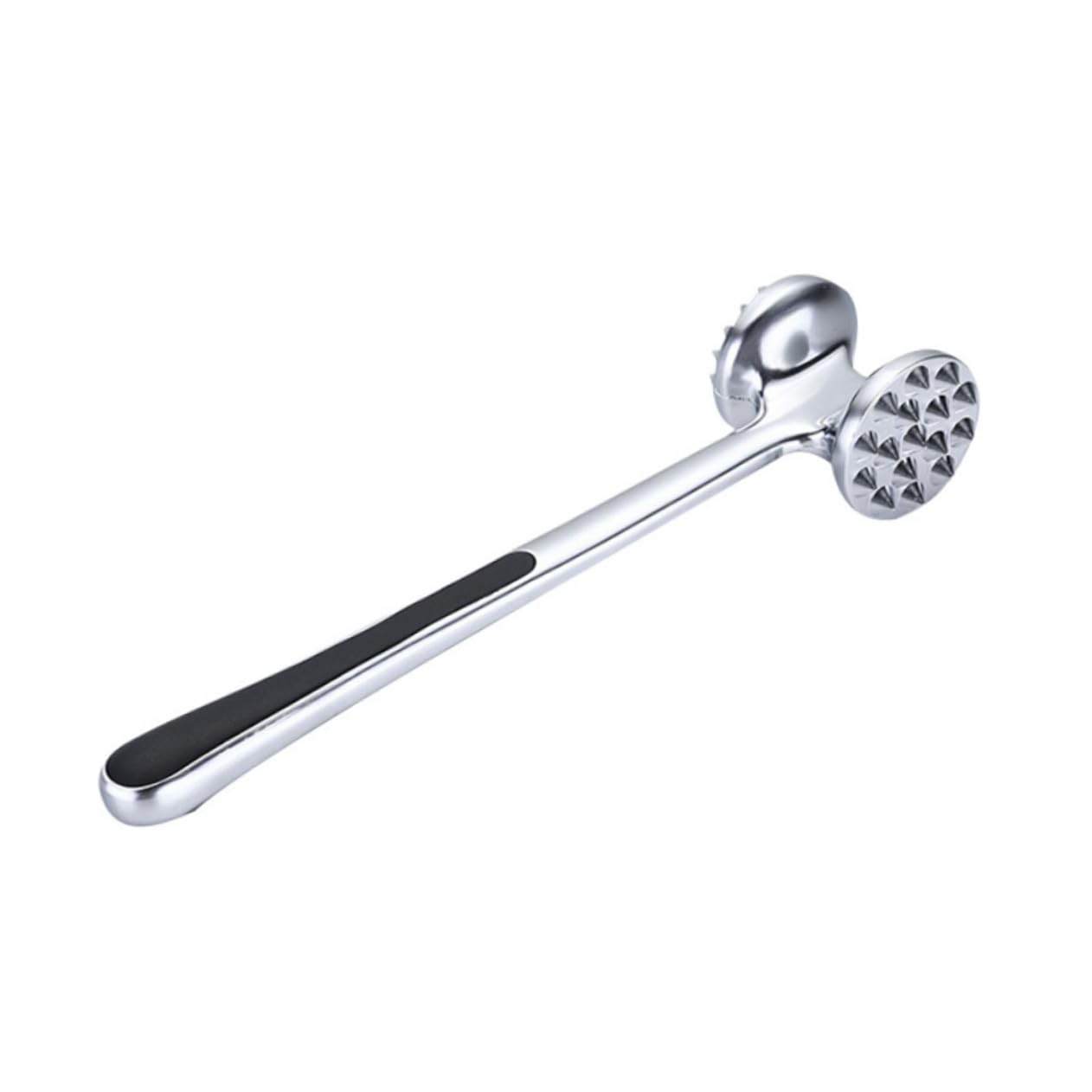 Cabilock Dual Sided Meat Hammer Ergonomic Meat Pounder for Tenderizing Beef Chicken and Pork Easy to Use Wear Resistant Kitchen Tool for Cooking and Bbq