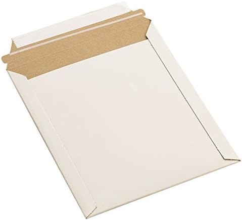 TheBoxery Flat Shipping Mailers - White 13x18'' 100/cs