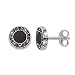 Produktbild Thomas Sabo Ohrstecker Classic Pavé Schwarz 925 Sterling Silber H1861-641-11