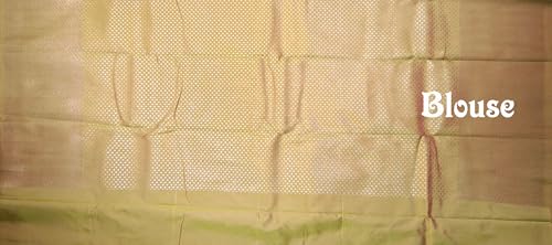 Image of Sree Kumaran Women's Handloom Kanchipuram Silk Saree With Blouse