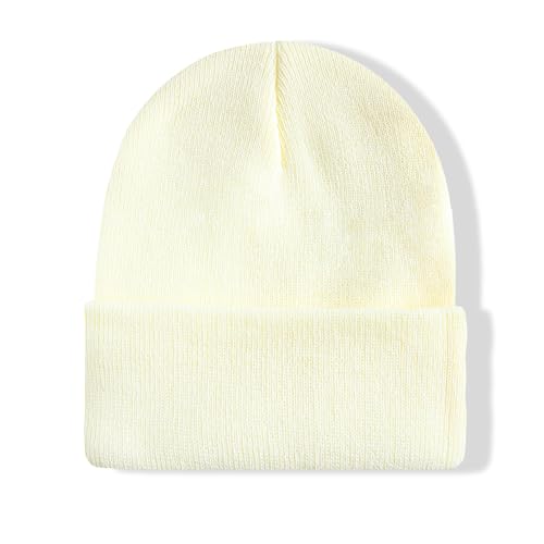 Image of NPJY Unisex Beanie for Men and Women Knit Hat Winter Beanies