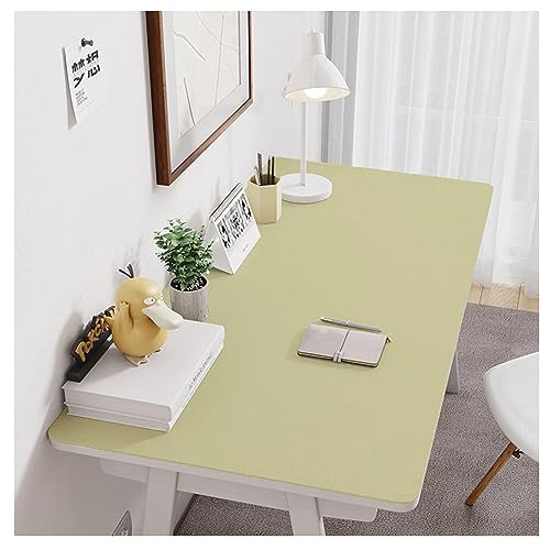 Sous Main de Bureau en Simili Cuir Grand Format - Idéal pour Cuisine et Table