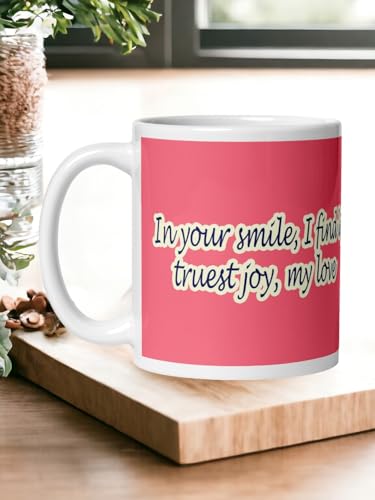 Image of Better Gift Flowers Happy Anniversary Wifey with Message Mug, Round Shaped Multicolor Themed Coffee Mugs, Mug for Gifting, Gifting Items for Family, Friends & Closed Ones